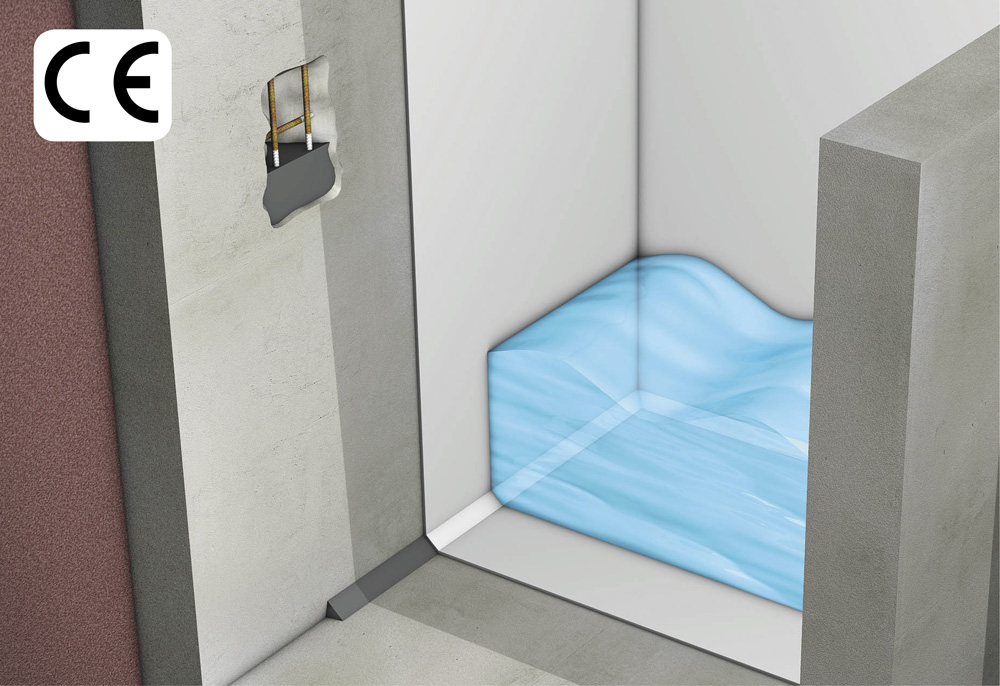Waterproofing membrane for drinking water tanks